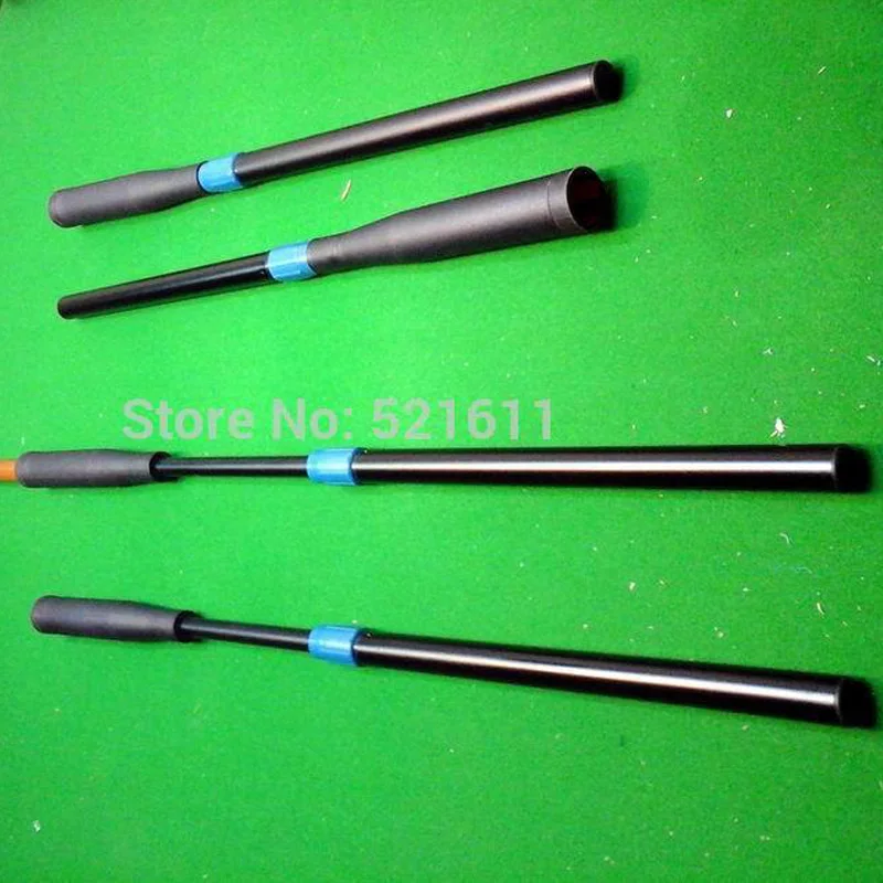 

xmlivet Free shipping cheap plastic snooker cue extension 72cm can extent to 103cm cue extenders for Snooker cues