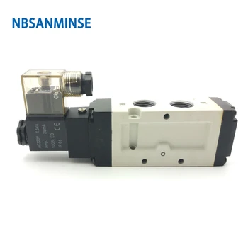 

NBSANMINSE VF310 G1/8 1/4 3/8 Solenoid Valve Pneumatic Valve Air Control Valve Single Coil Double Coil Low Pressure
