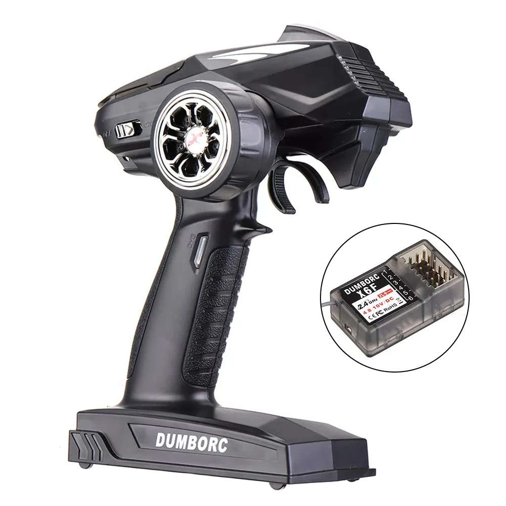 

X4 Durable Transmitter Accessories 2.4G Black Toy 4CH Universal With Receiver Stable Adapter For Q65 MN 90 Rc Vehicle