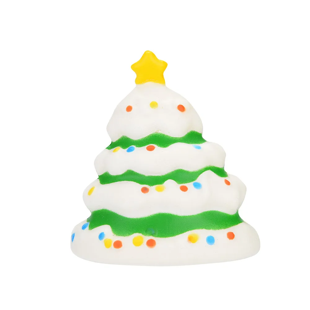 CHAMSGENDChristmas Tree Ароматические медленно расправляющиеся мягкие игрушки детские игрушки для снятия стресса Propss 5,4