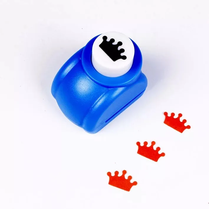 5/8&quot crown Style Crafts and Scrapbooking Tool 15mm Paper Punch For DIY Gift Card Punches Creative Embossing perforadora de papel |