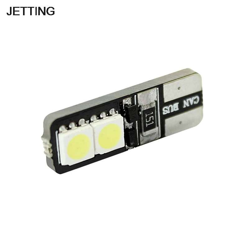 

1pc Canbus Error Free Led White T10 168 194 W5W Wedge 4 Smd 5050 Light Bulb