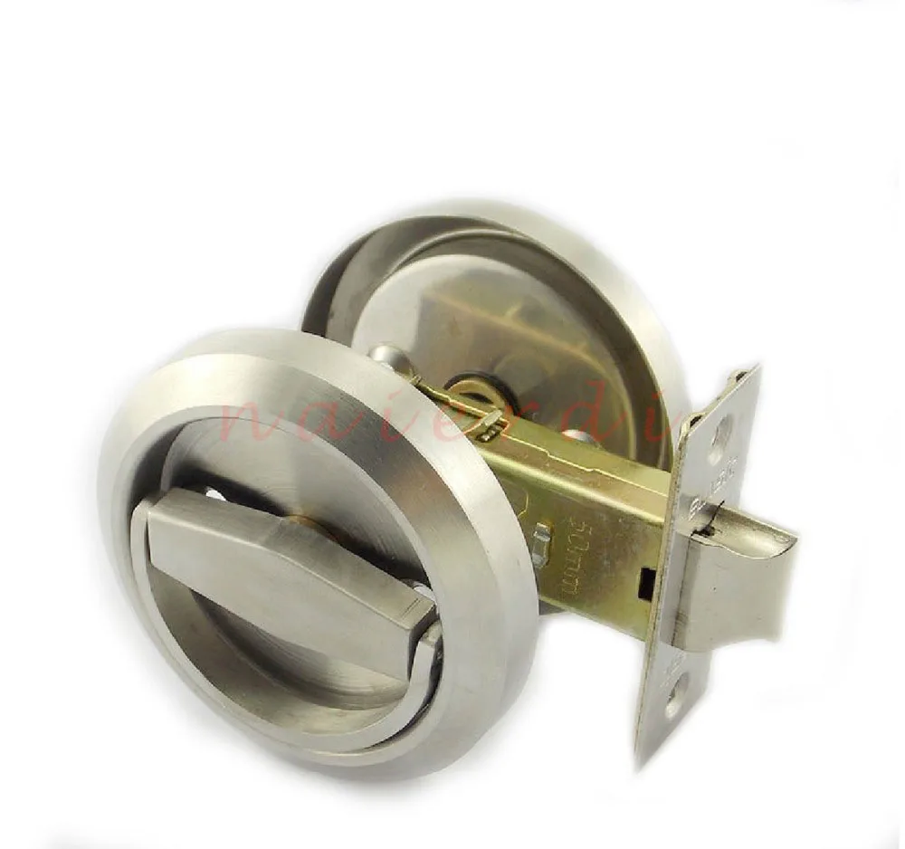 Stainless Steel 304 Cup Handle Recessed Door Locks Invisible