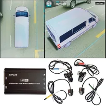 Uccello Vista del Sistema di Telecamere per Sprinter/camion Pick-Up/H3 SUV di grandi dimensioni HD 3D 360 Surround Sistema di Visione 1080 p DVR G-Sensor