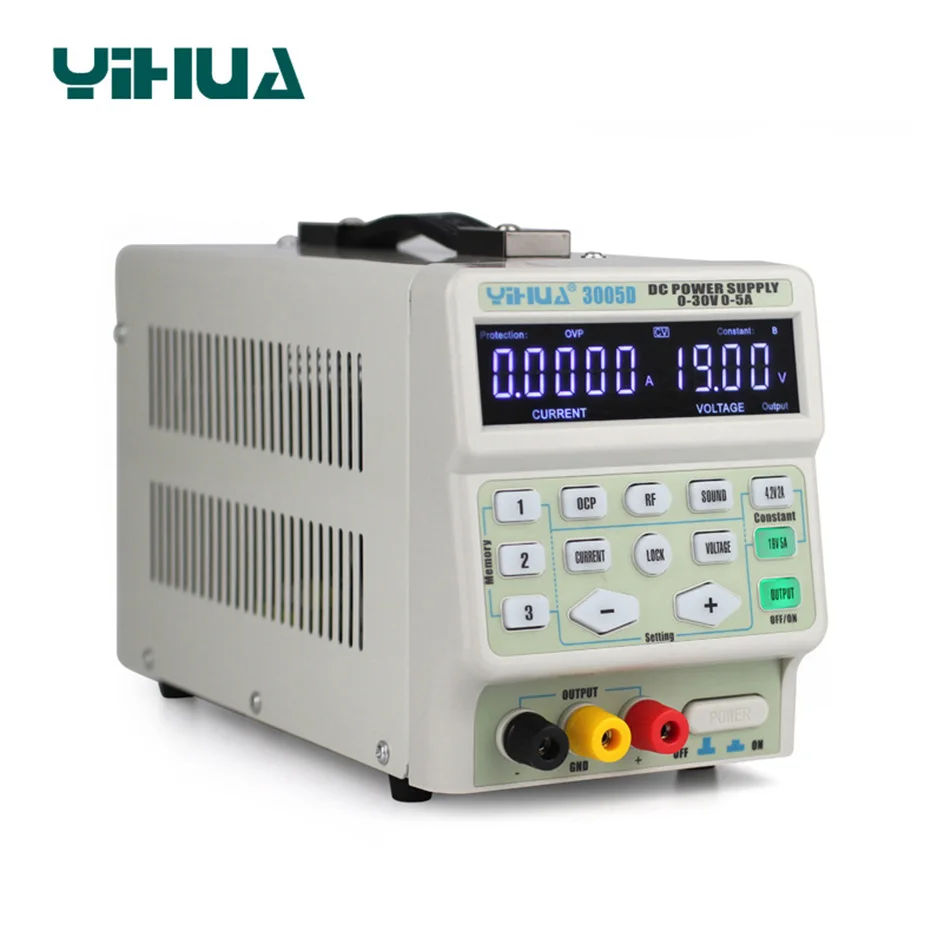 Источник питания YIHUA 3005D постоянного тока регулируемый Цифровой Программируемый