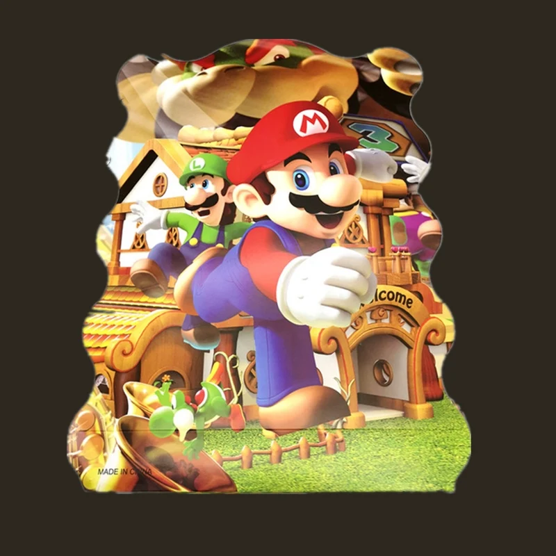 

1set/lot Mario Bros folding pinata Mario Bros party game decoration funny birthday party supplies Super Mario pinata