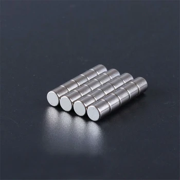 

200PCS D5mm*5mm pull force 0.50 KG strong neodymium NdFeB permanent magnet