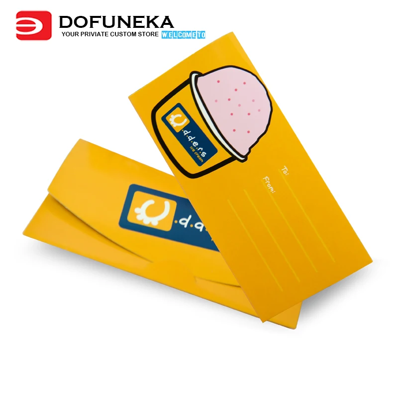 250 г заводская цена Стандартный Конверт для подарочной карты|card custom|custom cardcustom gift