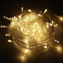 Водонепроницаемый открытый IP65 100 м 600 светодиодный 8 режимов гирлянд для свадеб и Новогодняя вечеринка, праздник