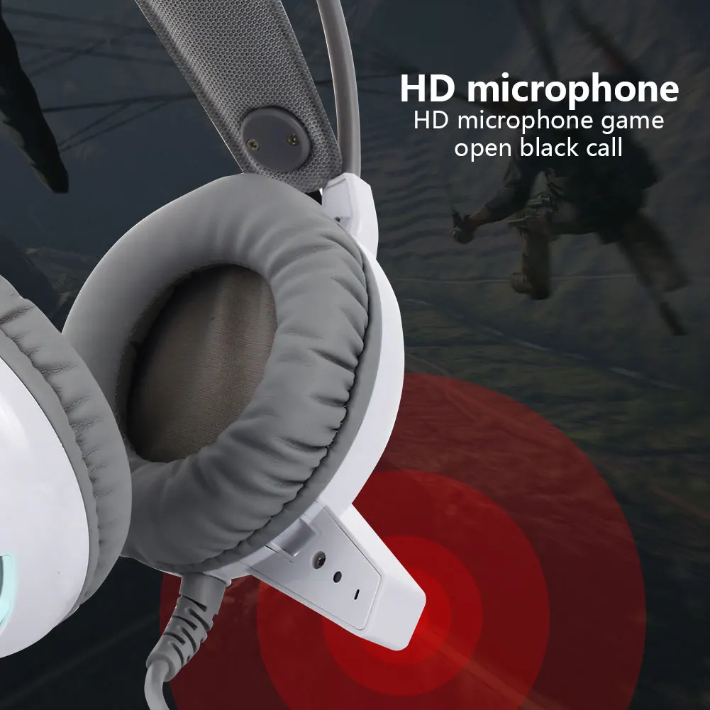 Прочная гарнитура Mic 3 5 мм игровая шумоподавление крутая игра для