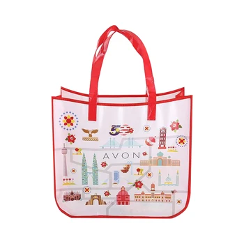 

Custom Promotional PP woven bag with Lamination for events