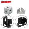 XCR3D Скоба для принтера крепежные детали Соединительный лист треугольник и куб алюминиевый блок винт гайка DIY аксессуары 5 шт ► Фото 1/6