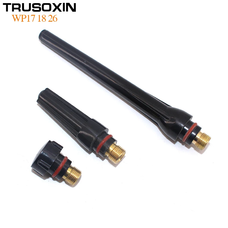 TIG Welding Machine Accessories WP17 WP26 WP18 TIG Welding Torch Head Short Medium Long TIG Back Cap With O Ring