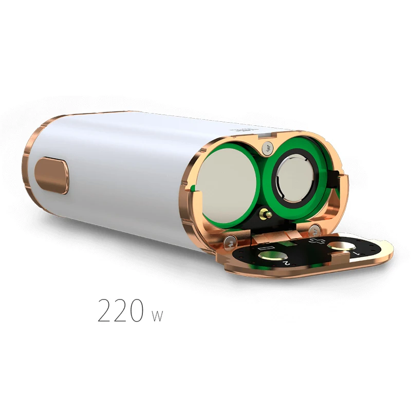 Original Eleaf Invoke MOD 220W E Cigarette Invoke Box MOD Vape Fits ELLO T Atomizer No Battery 06