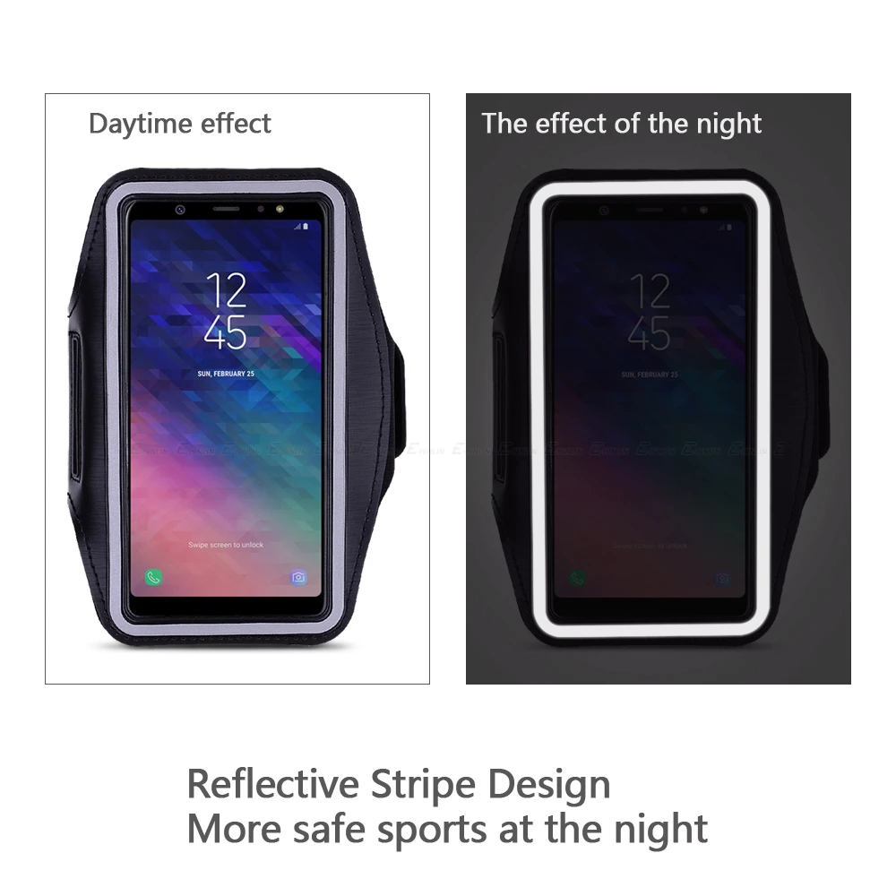 Чехол на руку для Samsung Galaxy A50 A30 A10 A3 A5 A7 A6 A8 Plus A2 Core 2018 A9 2017 спортивная сумка