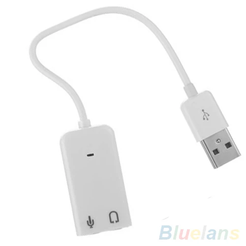 USB Audio Adapter USB to Jack 3 5mm Earphone Micphone USB Sound Card Virtual 7 1 2