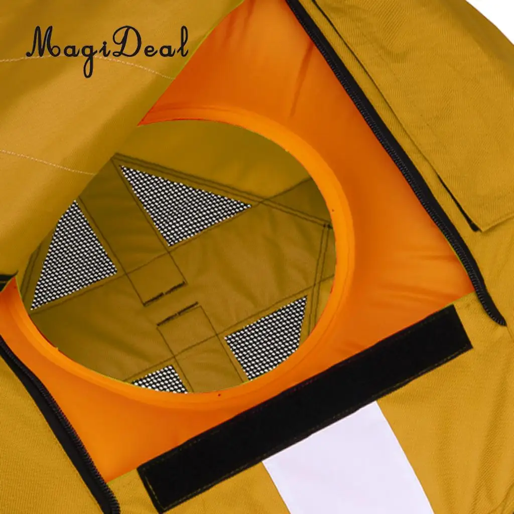 High Visibility Freediving Buoy Safety Inflatable Training Float for Scuba Diving, Spearfishing, Snorkeling - 4 Colors Available