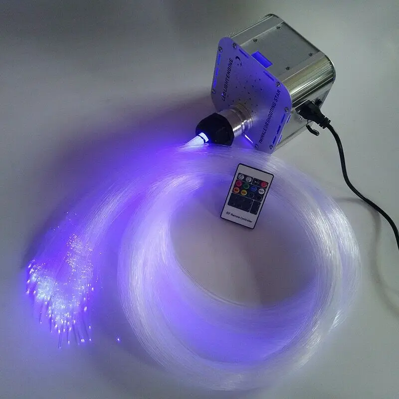 32 Вт RGB волоконно оптисветильник свет двигатель Мерцающая стреляющая звезда