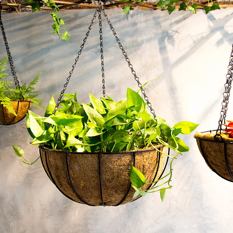Creative Simulted Plant Wall Hanging Artifical Flower Flowerpot Planter With Ornamental Restaurant Decoration | Дом и сад