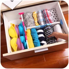 Free expansion combination drawer partition plate, finishing underwear storage, refrigerator plastic partition K4227