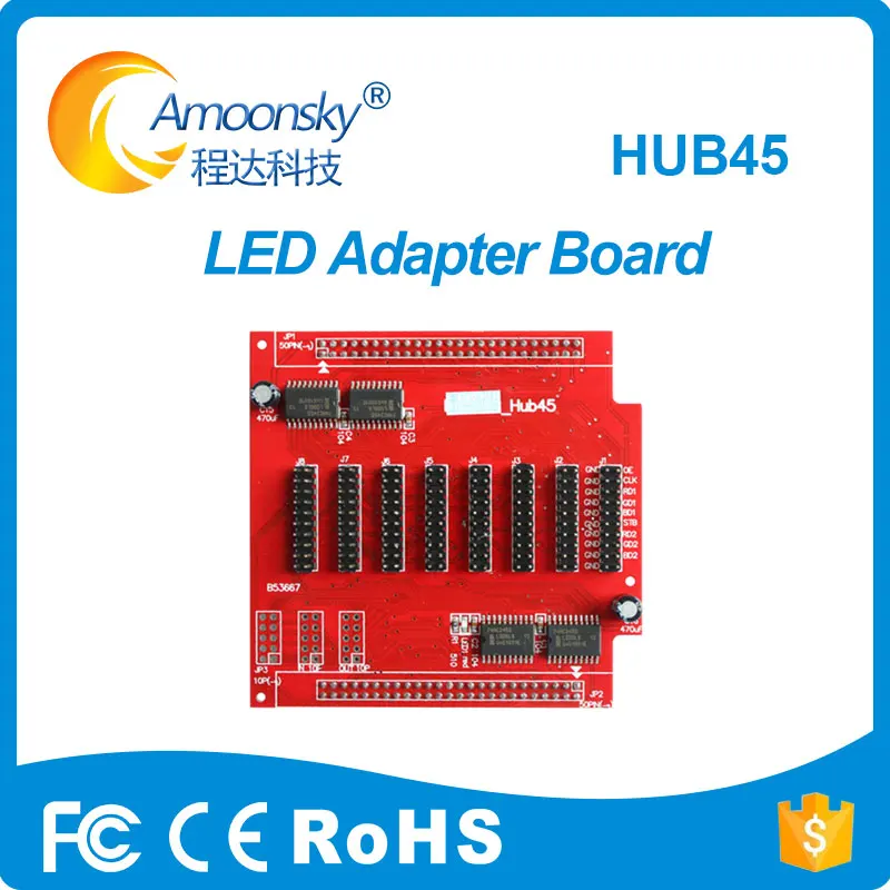 

HUB45 interface ports LED controller hub adapter board for led display module