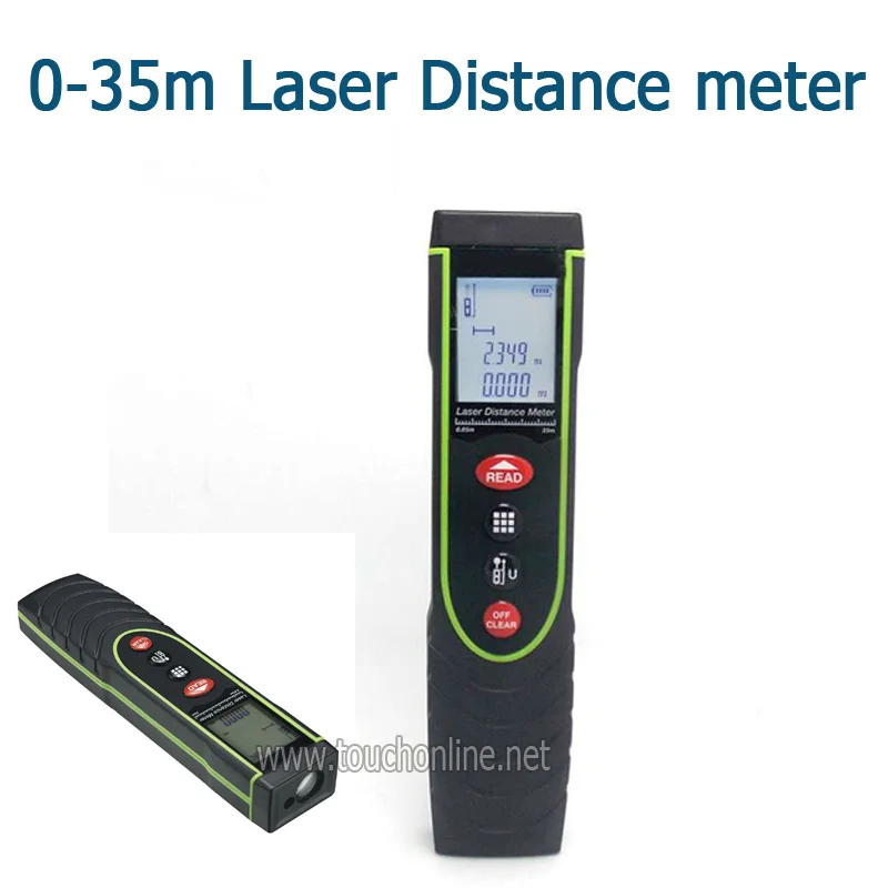 0 35m Portable Laser Distance Meter Rangefinder meter PT35laser