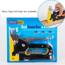 Художественный набор масляной Живописи Набор BINGDING гвоздь пистолет гвоздь машина руководство для степлера Картина маслом Рамка AOA017