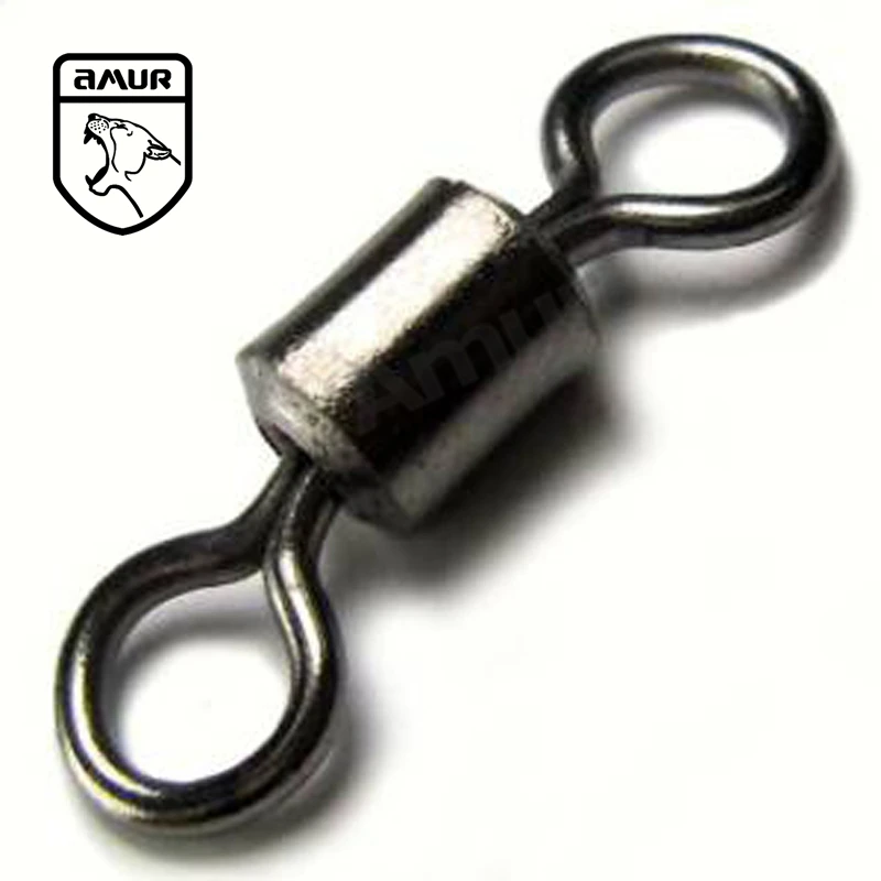 Amur Brand Fishing Hooks Connection 100 pcs/set Rolling Swivel Carp Sea