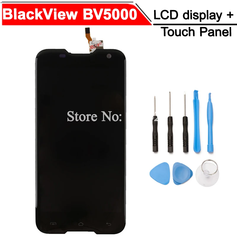 

Original BlackView BV5000 LCD Display+Touch Screen Digitizer Assembly For BlackView BV5000 Cell Phone+Tools