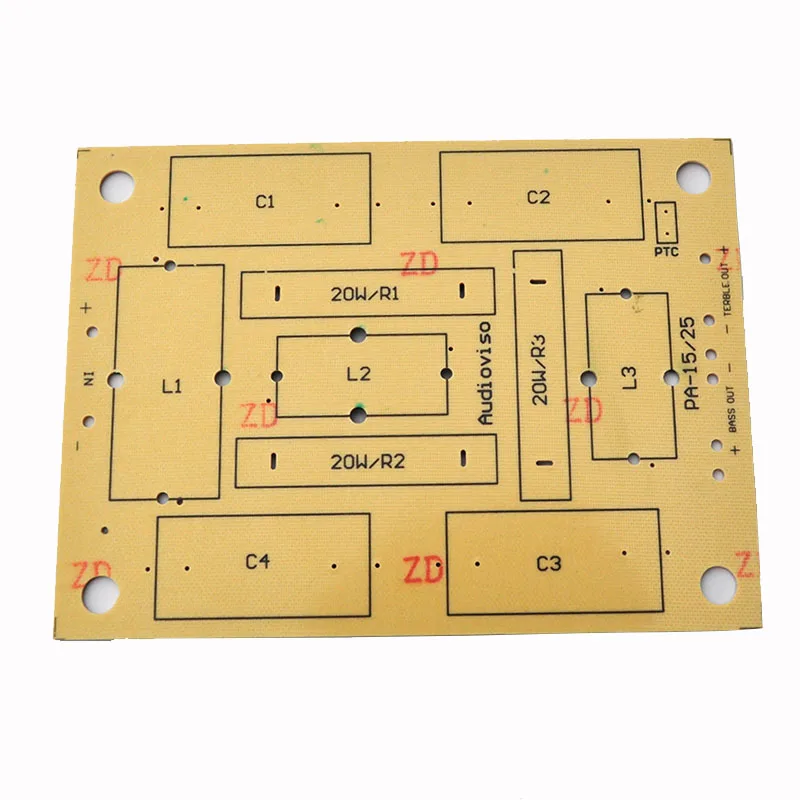 Professional stage speaker crossover circuit board PCB board divided by