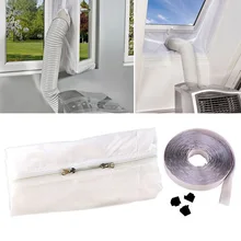 Полезный горячий кондиционер с остановкой на выходе, комплект уплотнения окон для мобильных кондиционеров, аксессуары для дома HY99 AU01