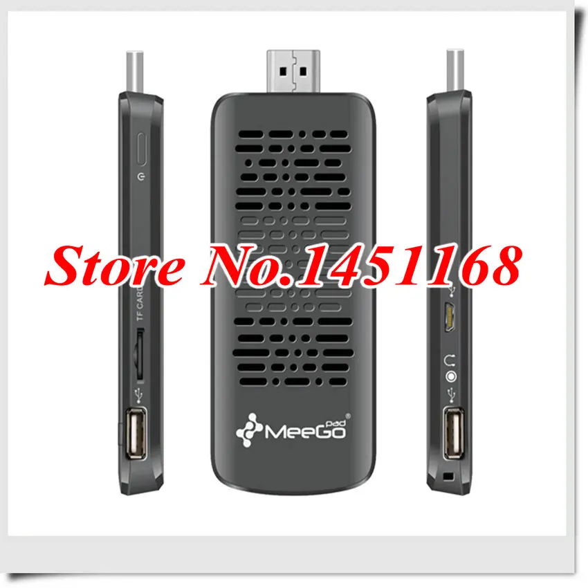 Meegopad T05 Pro Tv Stick мини ПК Windows10 Домашняя версия охлаждающий вентилятор 2 ГБ/32 ГБ Intel Atom