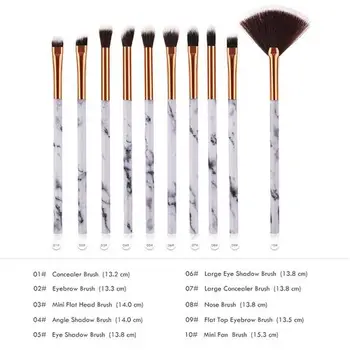

6style Facial Makeup Brush Professional Shadow Eye Shadow Nose Eyeliner Brush High Quality Wooden Handle Makeup Brush