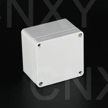 Пластиковая водонепроницаемая распределительная коробка электрическая серая распределительная коробка Соединительный корпус Водонепроницаемая самодельная коробка для электроники