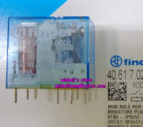 

Brand new and original finder 40.61.7.024.0001 40.61S 24VDC relay