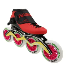 PASENDI профессиональные скоростные роликовые коньки 4 Patines Взрослые роликовые скейты Дети Начинающий Inline обувь для скейтборда Женщины Мужчины Дети обуви