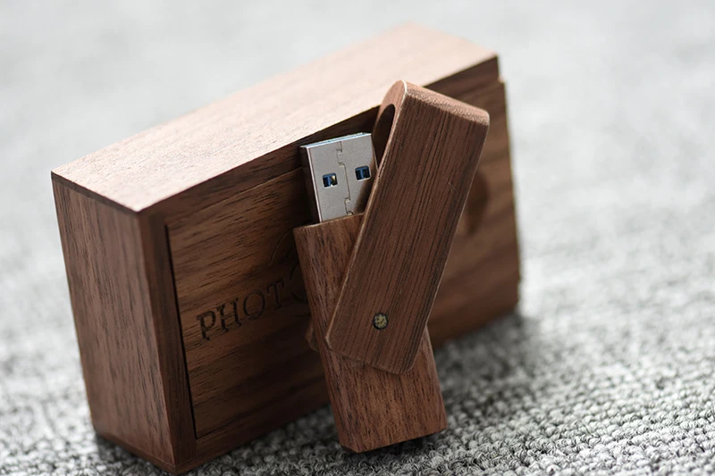 Клиентский логотип деревянный вращающийся usb флэш-накопитель из натурального дерева перевернуть флеш-накопитель 4 GB/8 GB/16 GB/32 GB/64 GB карта памяти