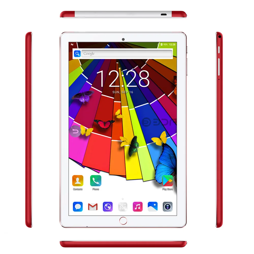 Новый 4G LTE оригинальный 10,1 дюймов планшетный ПК Octa core Android 7,0 Планшеты 2 ГБ 32 ГБ Wi-Fi gps Bluetooth ips HD Экран 3g 4G Телефонный звонок