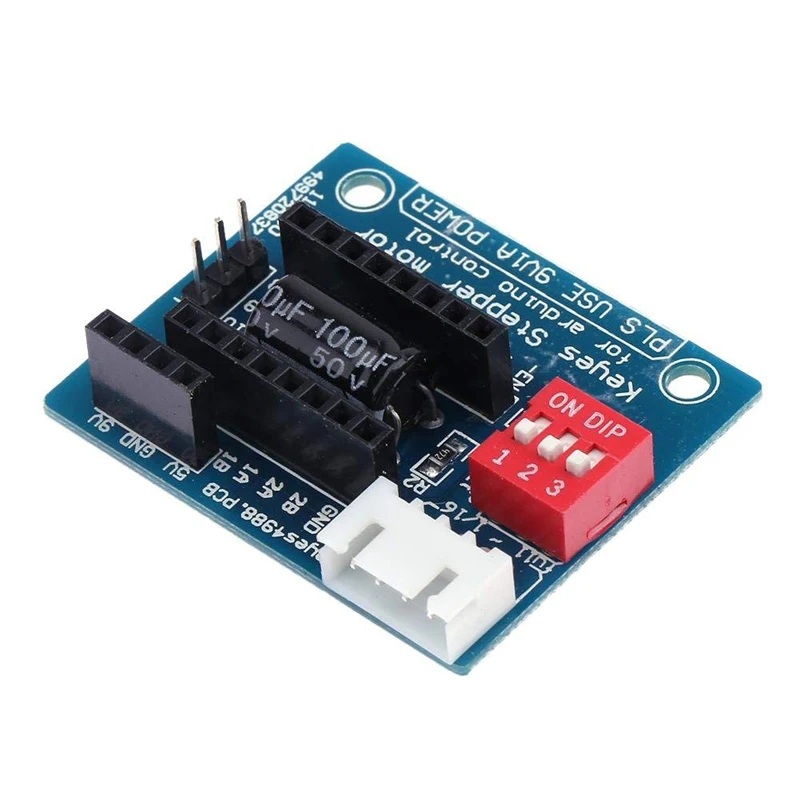 3D طابعة A4988 DRV8825 محرك متدرج سائق التحكم لوحة مجلس لوح تمديد