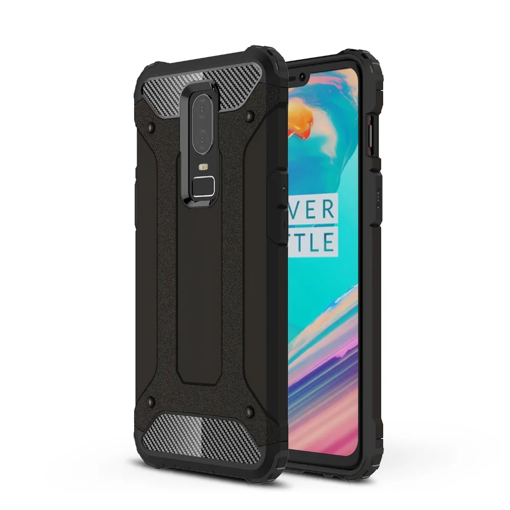 Броня чехол для OnePlus 5 т 6 Heavy Duty Защита противоударный Прочный задняя крышка