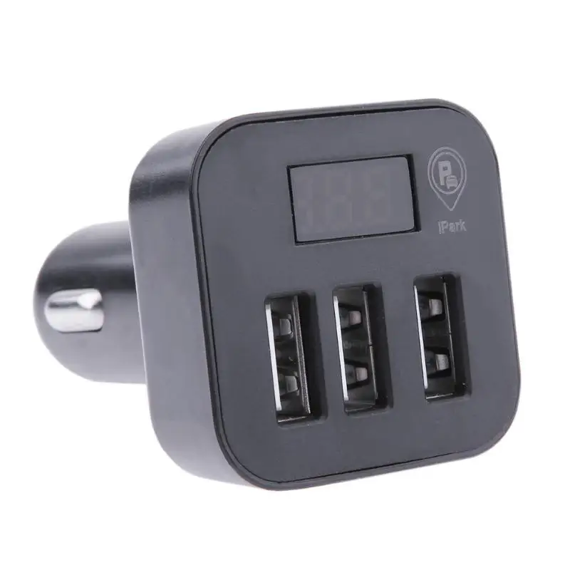 Bluetooth гарнитура для авто автомобиля Зарядное устройство громкой связи 5 В 2.1a автомобиль 3 USB Порты и разъёмы Зарядное устройство с Bluetooth