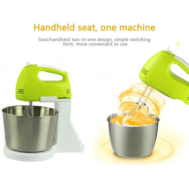 

Electric Stand Mixer 7-Speed Setting Power Egg Beater Kitchen Mixer with Dough Hooks Beaters XHC88