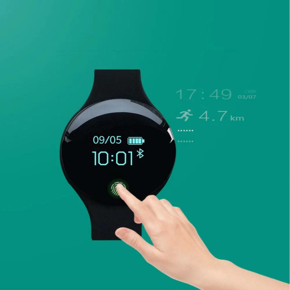 Bluetooth Смарт часы TLW08 женский водонепроницаемый браслет фитнес трекер SMS QQ