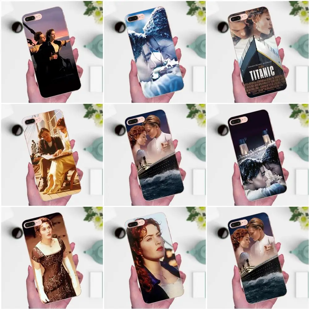 Для Xiaomi Mi3 Mi4 Mi4C Mi4i Mi5 Mi 5S 5X 6 6X 8 SE A1 Max Mix 2 Note 3 4 TPU 2017 новое поступление Titanic Movie |