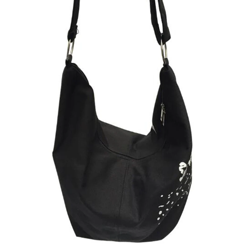 Korean Shoulder Bag Women Female Underarm Crossbody Bag Canvas Large Capacity Handbag Ladies Messenger Bag Casual Hobos Bag