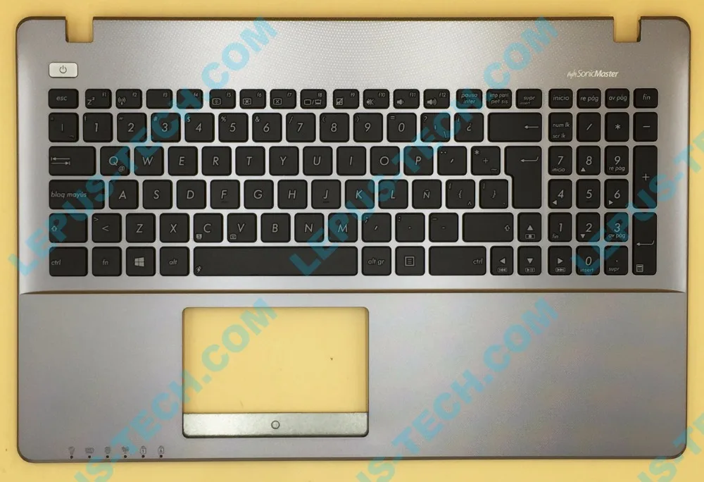 Английская клавиатура UK US LA для ASUS X550 A550 Y581C K550V R510V F550V верхняя крышка верхнего