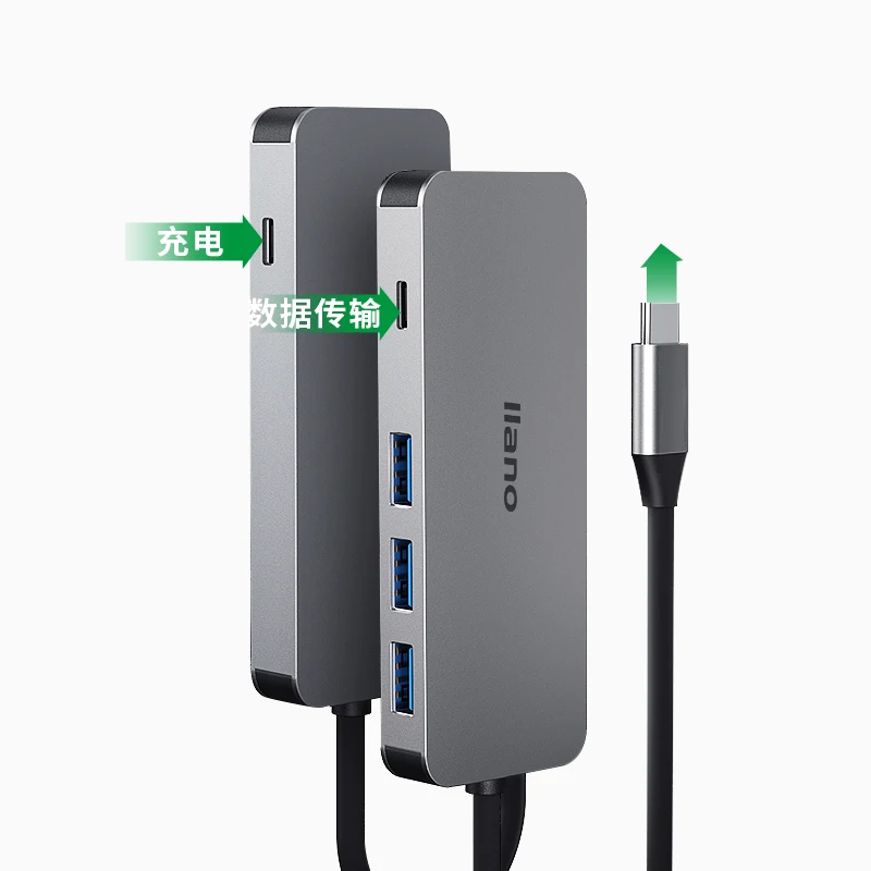 Llano кабель Переходник usb c на hdmi dex разветвитель usb3.0 Тип RJ45 Thunderbolt 3 портами