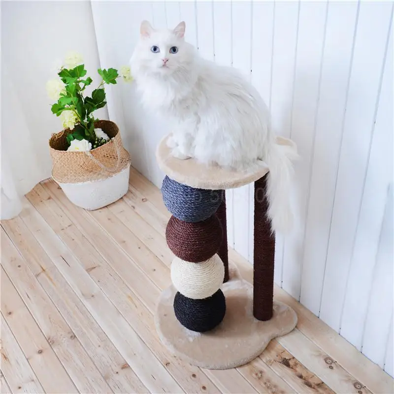 Хорошо смотрится! Супер sisal износостойкая доска для кошачьего лазания рамка