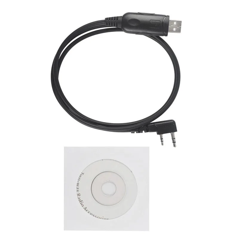 USB кабель для программирования 2 контакта передачи данных Baofeng GT 3 UV 82 TYT F9D F8D радио