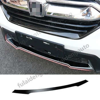 

1pcs For Honda CRV 2017-2019 Blue/Black/Silver titanium Front Bumper Lower Grille Cover Trim Car Styling Accessories